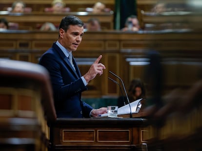 Pedro Sanchez debate del estado de la Nacion