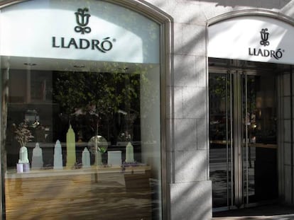 Tienda de Lladró en Madrid.