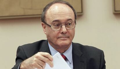 El gobernador del Banco de Espa&ntilde;a, Luis Mar&iacute;a Linde. 