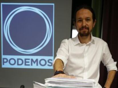 Pablo Iglesias, número uno de la candidatura de Podemos.