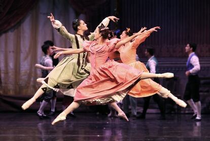 Un momento de El Cascanueces, del Ballet Nacional de Cuba, en los Teatros del Canal.
