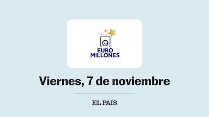 Euromillones sorteo 7 noviembre 2025