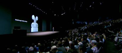 Keynote de Apple de 2016.