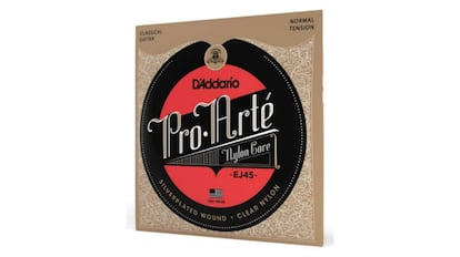 Cuerdas para guitarra española de D’Addario