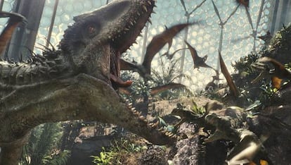 Roaring adventure: ‘Jurassic World.’