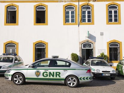 El cuartelillo de la Guardia Nacional Republicana en Montemor.