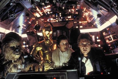 Una imagen de 'La guerra de las galaxias'.