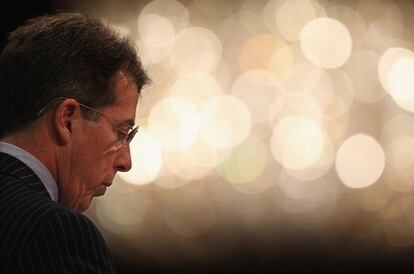 El consejero delegado de Barclays, Robert Diamond, quien ha dimitido tras las presiones por el escándalo de los tipos de interés.