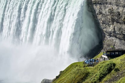 Las cataras del Niágara, en la frontera entre Estados Unidos y Canadá.   