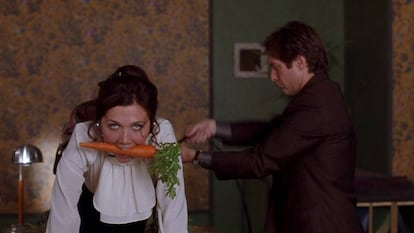 Fotograma de 'The Secretary' (Steven Shainberg, 2012)