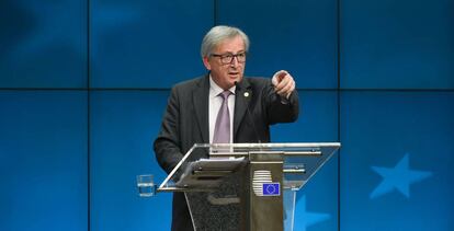 El presidente de la Comisión Europea, Jean-Claude Juncker