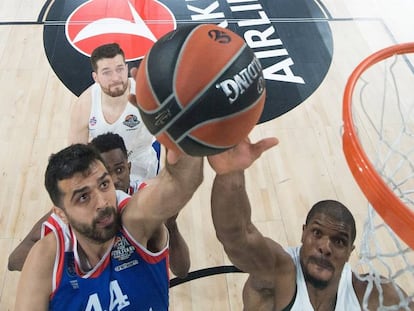 Imagen del partido Anadolu-CSKA en la 'ultima Final Four.