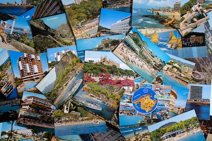 Postales de Palma de Mallorca pertenecientes a los fondos de la Fundación Casa Planas, centro de interpretación de la imagen turística de la isla.