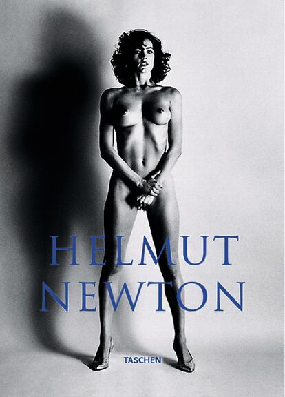 Portada de Sumo: un libro publicado en 1999 por la editorial Taschen con 400 fotografías en gran formato, la mayoría inéditas, de Helmut Newton. Festín de retratos, cuerpos y sobre todo el erotismo de Helmut Newton.
