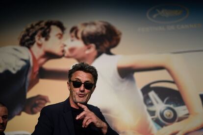 El cineasta polaco Pawel Pawlikowski ofrece una rueda de prensa durante la presentación de la película 'Cold War', el 11 de mayo de 2018.