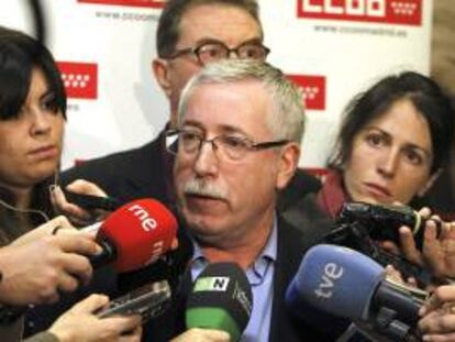 El secretario general de CCOO, Ignacio Fernández Toxo. EFE/Archivo