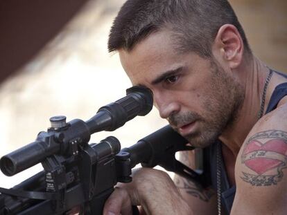 Colin Farrell en un fotograma de 'La venganza del hombre muerto'.