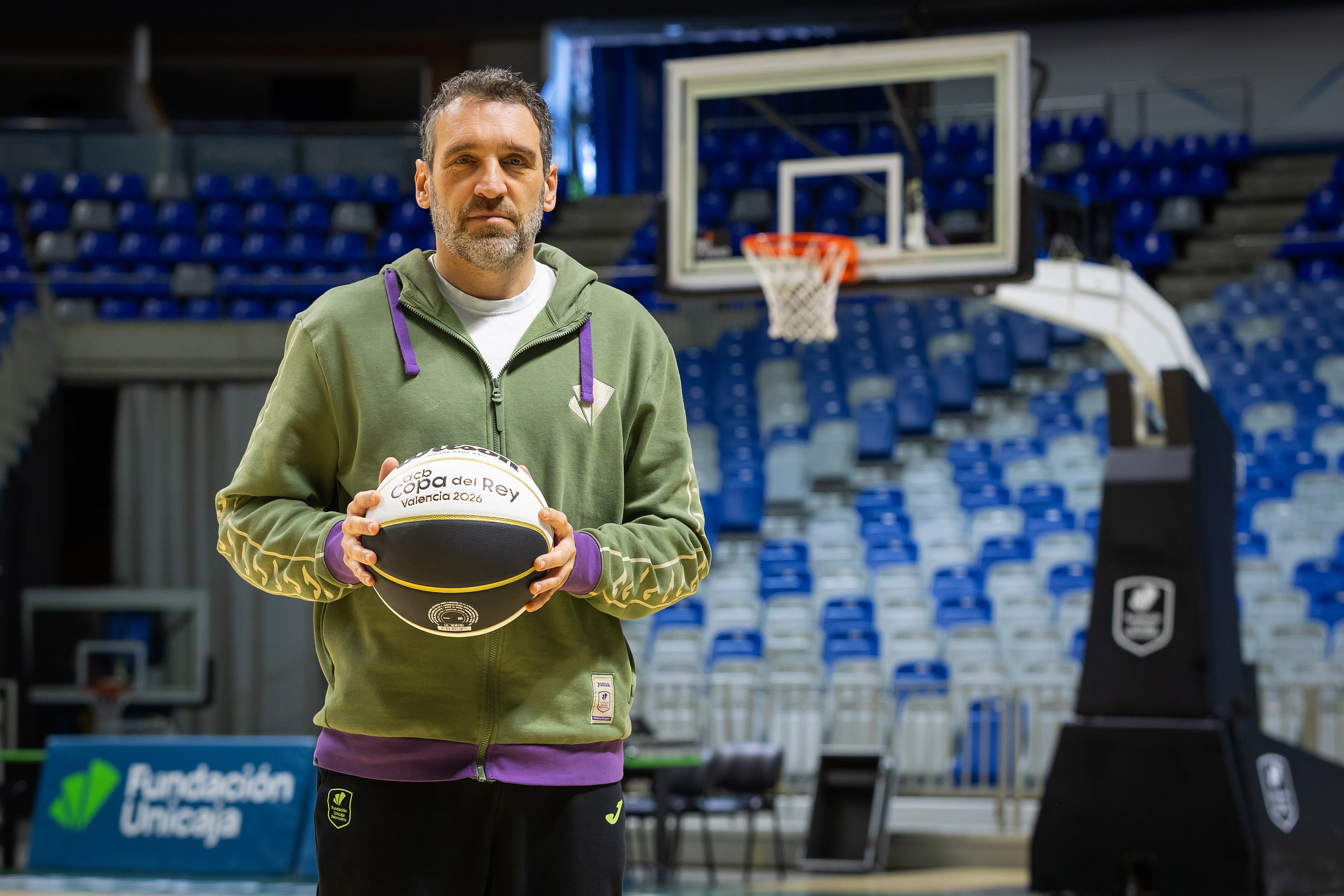 Ibon Navarro, el pasado viernes en el Martín Carpena.