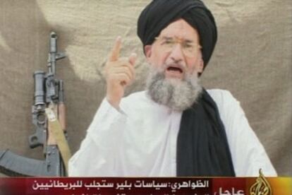 Extracto del vídeo de Ayman al Zawahiri emitido por Al Yazira.