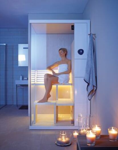 Sauna Inipi B super Compact de Duravit.