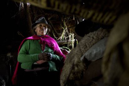 El primer Día Internacional de las Mujeres Rurales, se observó el 15 de octubre de 2008. En la imagen, una partera en Ecuador.