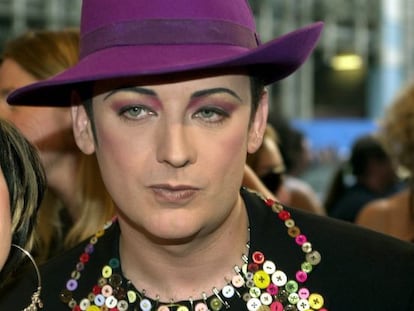 El músico Boy George