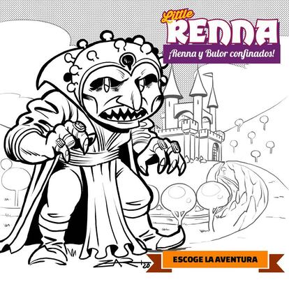 Portada del cómic interactivo 'Reenna y Bulor confinados'