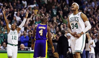 Leandro Barbosa y Paul Pierce