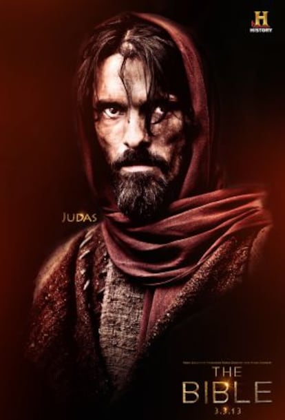 Judas en una imagen promocional de 'La Biblia'.