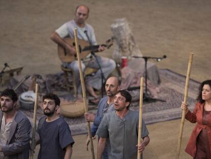 'El Poema de Guilgamesh rey d'Uruk' de Oriol Broggi, en la apertura del Grec.