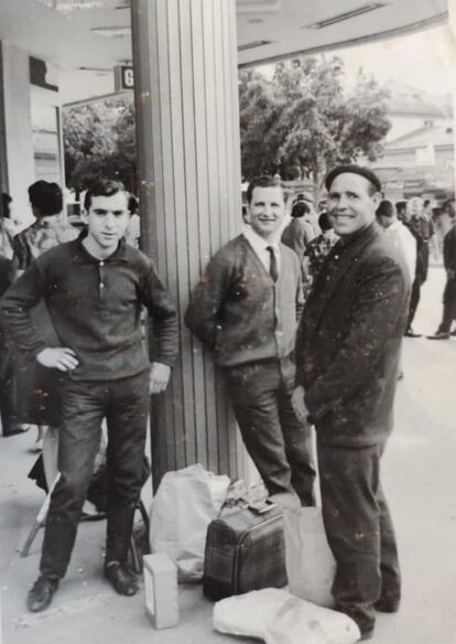 Hinojares Marcelino Gómez y otros emigrantes de Hinojares en los años 70
