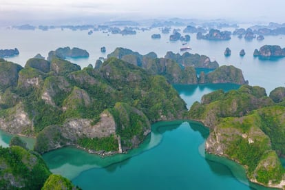 Bahía de Halong, al noreste de Vietnam.