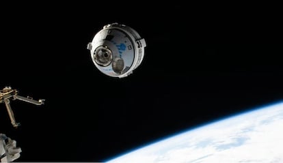 Boeing Starliner en el espacio