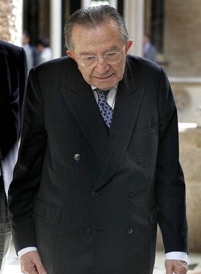 Giulio Andreotti, en una visita a España en octubre de 2004.