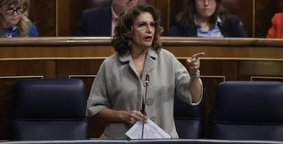 Maria Jesús Montero, ministra de Hacienda y Función Pública.