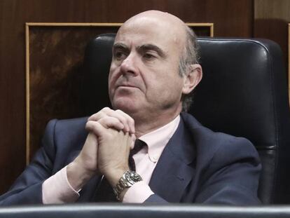 Luis de Guidos, ministro de Econom&iacute;a