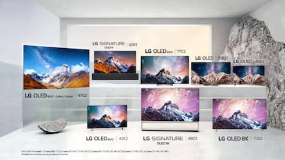 Todos los modelos LG OLED de 2022