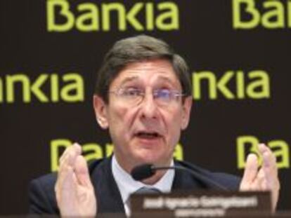 El presidente de Bankia, Jos&eacute; Ignacio Goirigolzarri,