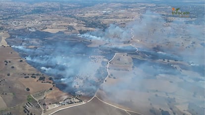 Incendio Mentrida