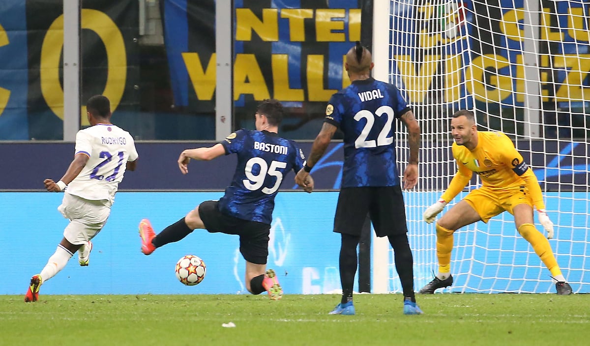 Inter - Real Madrid: Rodrygo rectifica al Madrid | Deportes | EL PAÍS