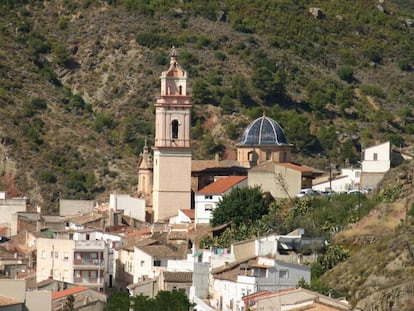 El municipio de Gestalgar. Imagen cedida por el Ayuntamiento.