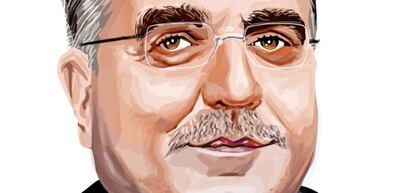 Caricatura de Francisco Javier Garc&iacute;a Sanz, vicepresidente mundial de compras de Volkswagen.