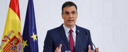 El presidente del Gobierno, Pedro Sánchez.