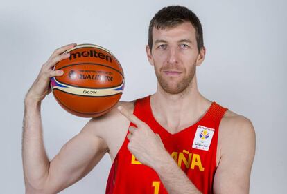 Fran Vázquez, con la selección española