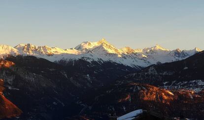 La estación suiza de esquí Crans-Montana. 