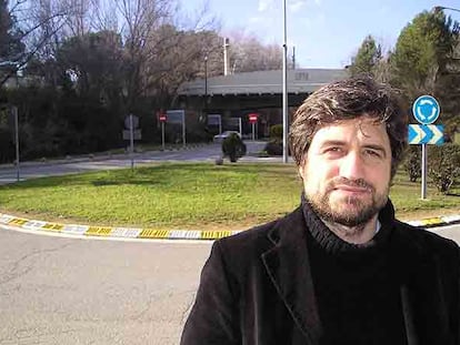 Guillem Bou, en el campus de la Universidad Autónoma de Barcelona.
