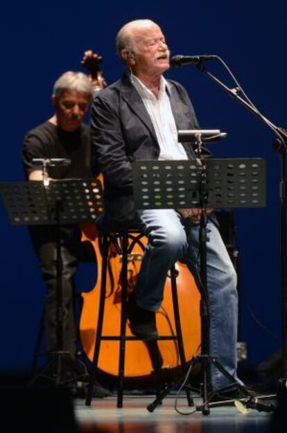 Gino Paoli, en su actuación en La Mar de Músicas.