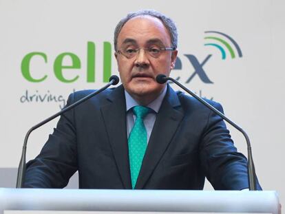 Tobías Martínez, presidente de Cellnex.