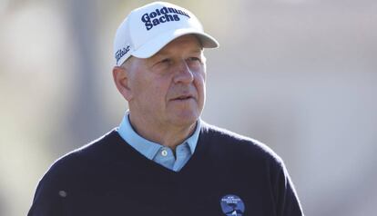 David Solomon, consejero delegado de Goldman Sachs, en un torneo de golf en California (EE UU).