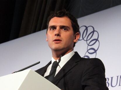 El l&iacute;der de Ciudadanos, Albert Rivera.